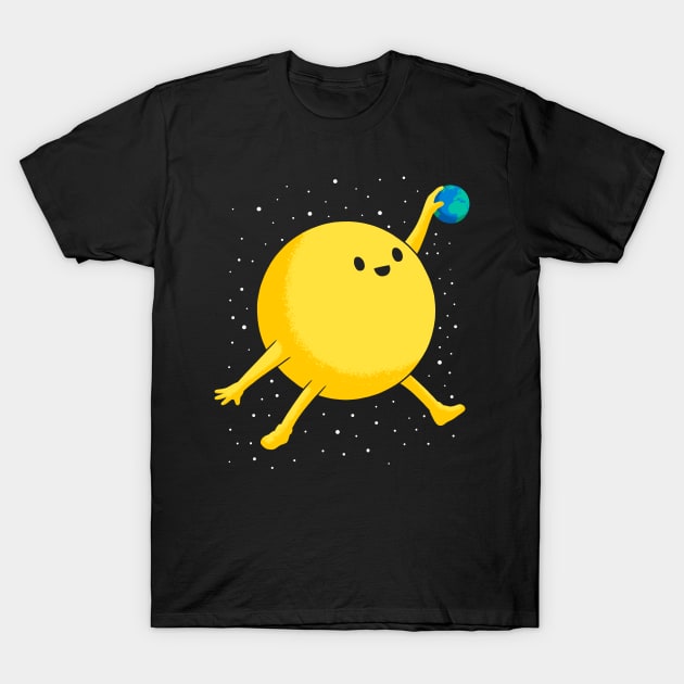 Sun Dunking T-Shirt by JCMaziu